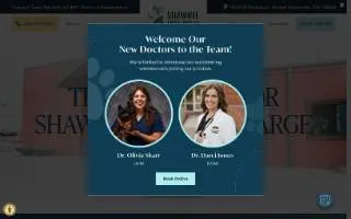 Shawnee Animal Hospital website