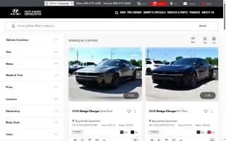 Barry Sanders Dodge website
