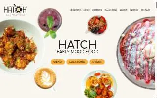 Hatch Early Mood Food of Stillwater website