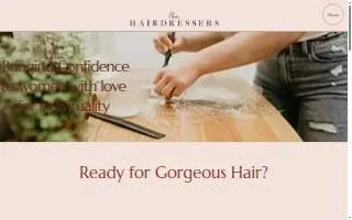 The Hairdressers website