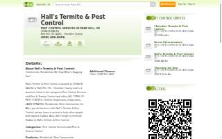 Hall's Termite & Pest Control