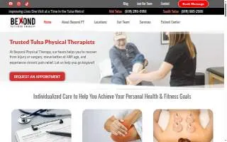 Beyond Physical Therapy Mid Tulsa website