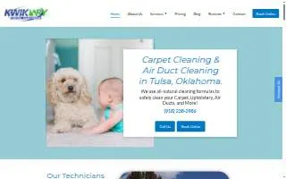 Tulsa Kwik Dry Total Cleaning Midtown website