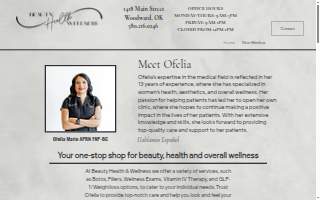 Beauty Health Wellness Ofelia Marin, APRN, FNP-BC