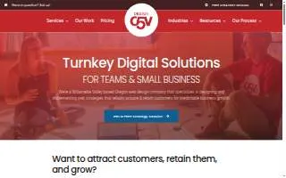 Clark Five Design website