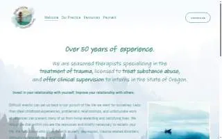 Siskiyou Counseling, LLC website