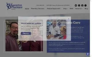 Beaverton Pharmacy website