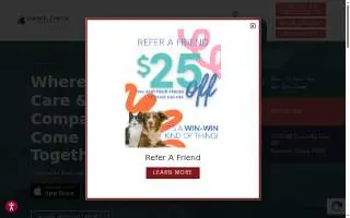 Cornell Center Animal Hospital website