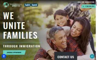 Vanderwall Immigration of Beaverton website