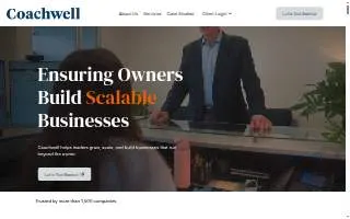 Coachwell website