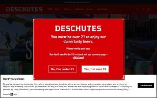Deschutes Brewery Bend Public House website