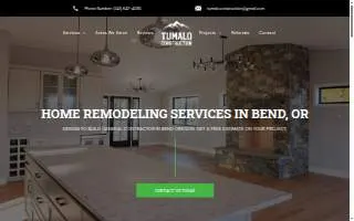 Tumalo Construction website