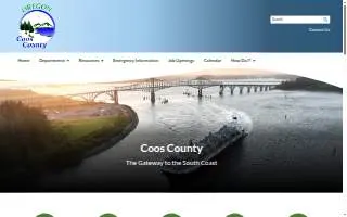 Coos Bay Printing website