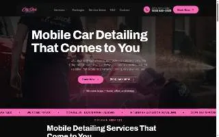 City Slick Mobile Car Detailing website