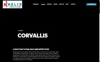 Helix Training website