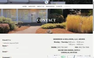Hendrick & Kellison LLC website