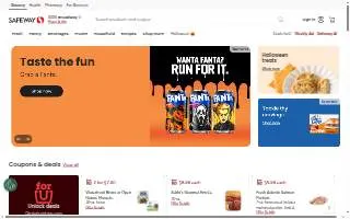 Safeway Pharmacy website