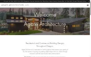 Agate Architecture, LLC website