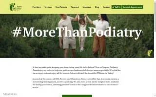 Eugene Podiatry Associates website