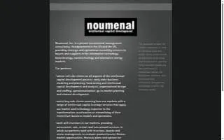 Noumenal, Inc. website