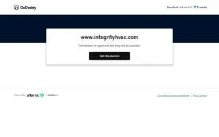 Integrity Heating & Cooling Services LLC website
