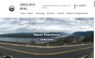 Gresham Automotive Services website