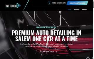 Fine Touch Detailing LLC website