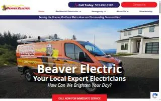 Beaver Electric website
