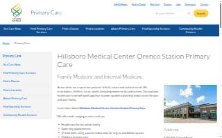 Hillsboro Medical Center Orenco Station Primary Care