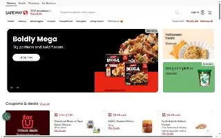 Safeway Pharmacy website