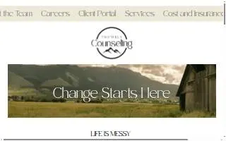 Foothills Counseling website