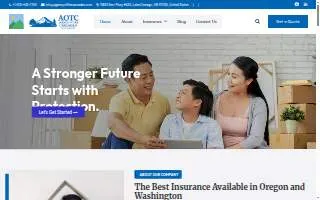 Agency of the Cascades Insurance LLC website