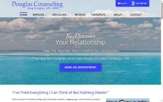 Douglas Counseling website