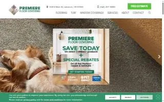 Premiere Floor Covering website