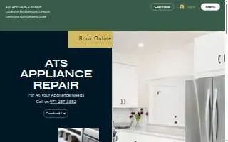 ATS Appliance Repair of McMinnville website