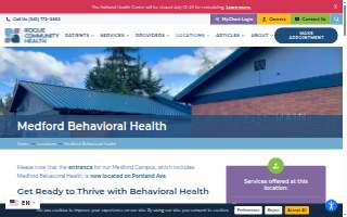 Behavioral Health Center at Medford Rogue Community Health