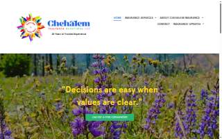 Chehalem Insurance Associates, LLC website
