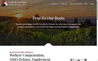 Cummins Goodman Denley & Vickers PC website