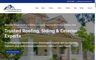 Salexx Construction & Remodeling LLC website
