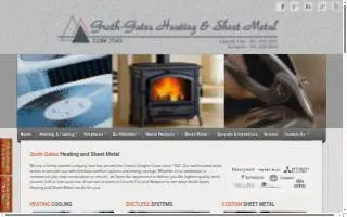 Groth-Gates Heating & Sheet Metal website