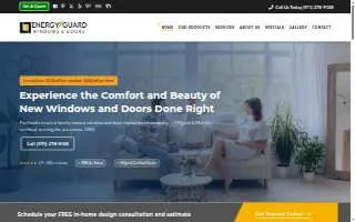 EnergyGuard Windows & Doors website