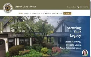 Oregon Legal Center of Oak Grove website