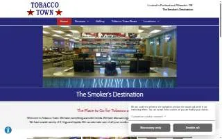 Tobacco Town of Oak Grove website