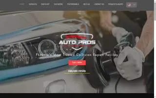 Auto Pros Car Care website