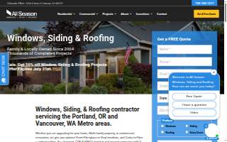 All Season Windows, Siding & Roofing
