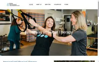 Broadway Physical Therapy & Sports Rehabilitation, LLC website
