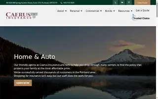 Caerus Insurance LLC website