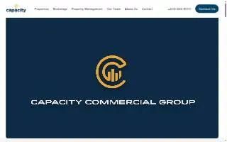 Capacity Commercial Group website