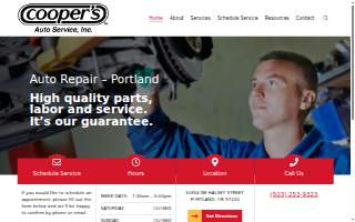 Cooper's Auto Service, Inc.