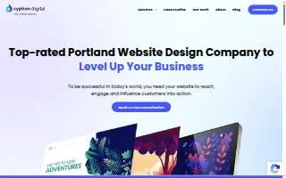 Cyphon Digital website